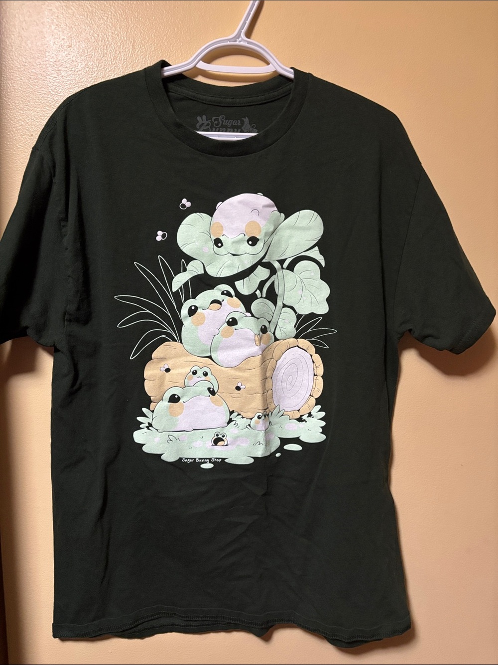 Dark Green Short Sleeve Graphic Tee
